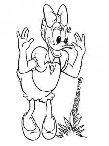 Donald Duck coloring page 7 - Free printable