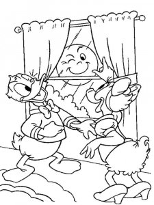 Donald Duck coloring page 8 - Free printable