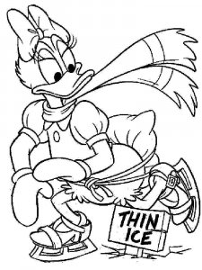 Donald Duck coloring page 9 - Free printable