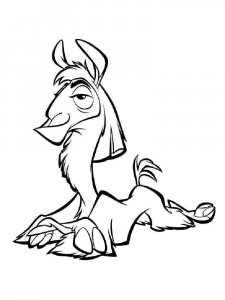 The Emperor's New Groove coloring page 18 - Free printable