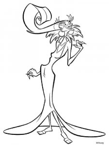The Emperor's New Groove coloring page 2 - Free printable
