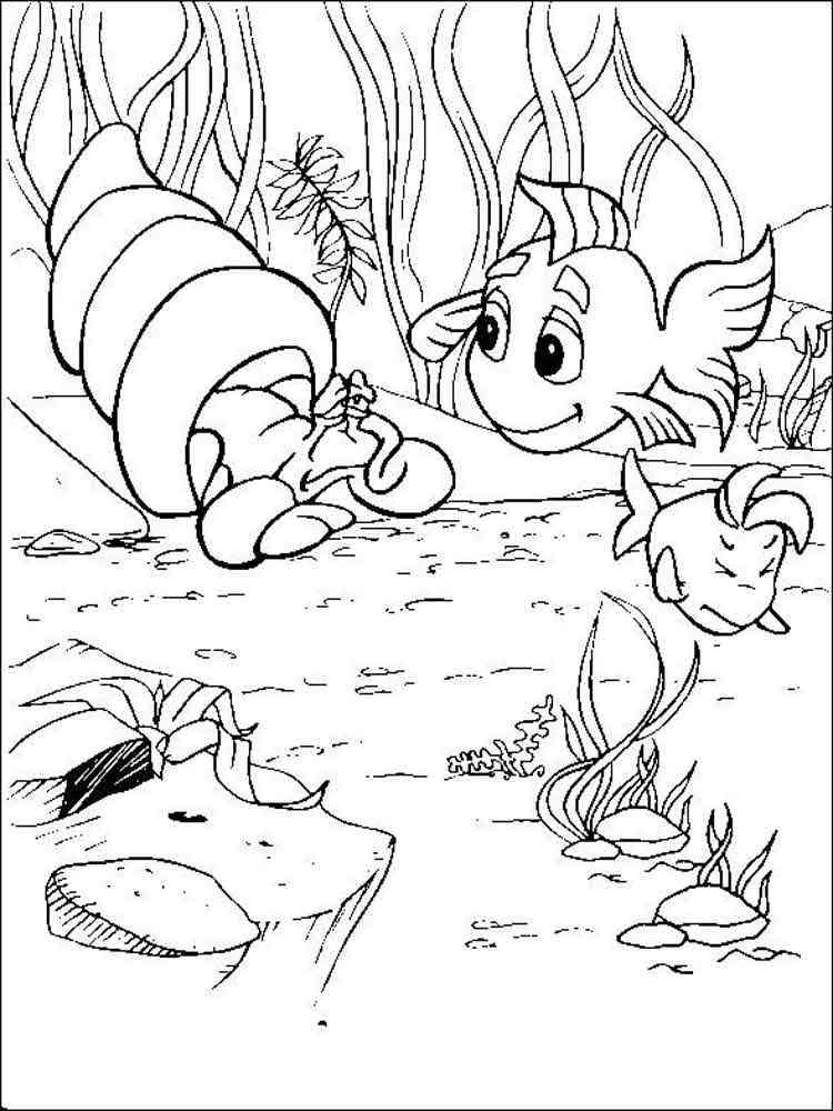Finding Nemo coloring pages. Download and print Finding ...