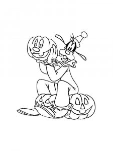 Goofy coloring page 44 - Free printable