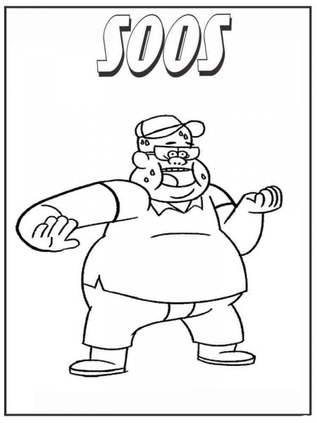 Gravity Falls coloring pages