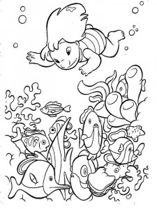 Lilo & Stitch coloring page 12 - Free printable