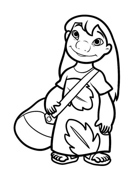 Lilo and Stitch coloring pages