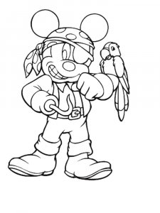 Mickey Mouse coloring page 56 - Free printable
