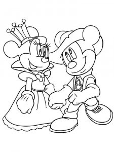 Mickey Mouse coloring page 58 - Free printable