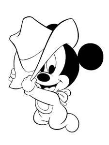Mickey Mouse coloring page 59 - Free printable