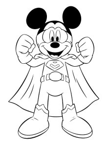 Mickey Mouse coloring page 61 - Free printable