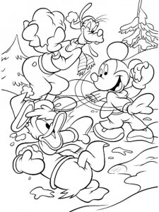 Mickey Mouse coloring page 46 - Free printable