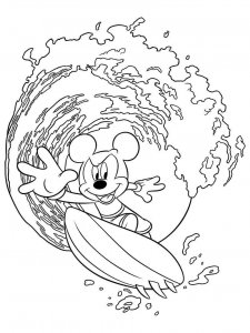 Mickey Mouse coloring page 76 - Free printable