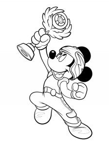 Mickey Mouse coloring page 79 - Free printable
