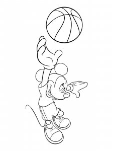 Mickey Mouse coloring page 81 - Free printable