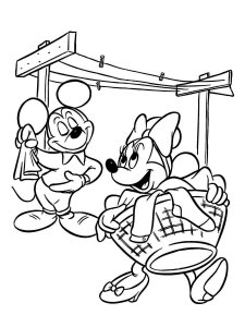 Mickey Mouse coloring page 83 - Free printable