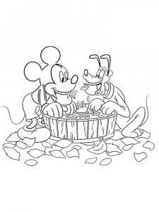 Mickey Mouse coloring page 48 - Free printable