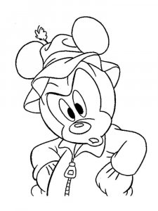 Mickey Mouse coloring page 84 - Free printable