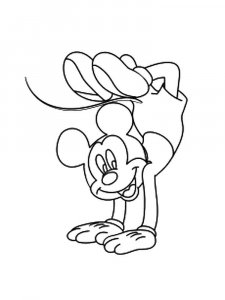 Mickey Mouse coloring page 89 - Free printable