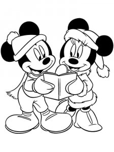 Mickey Mouse coloring page 10 - Free printable