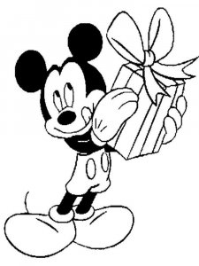 Mickey Mouse coloring page 12 - Free printable