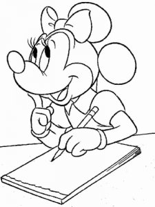 Mickey Mouse coloring page 14 - Free printable