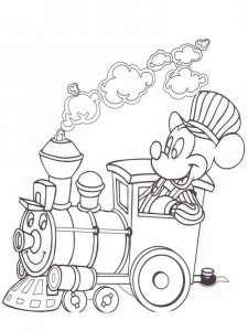Mickey Mouse coloring page 15 - Free printable