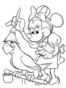 Mickey Mouse coloring page 20 - Free printable