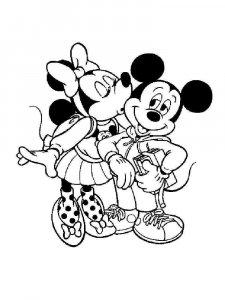 Mickey Mouse coloring page 23 - Free printable