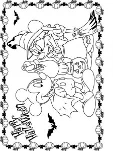 Mickey Mouse coloring page 25 - Free printable