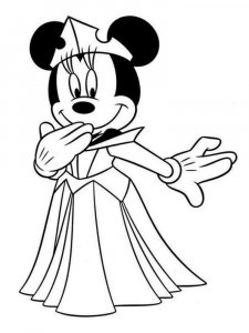 Mickey Mouse coloring page 3 - Free printable