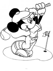 Mickey Mouse coloring page 31 - Free printable