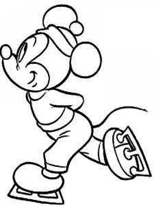Mickey Mouse coloring page 33 - Free printable
