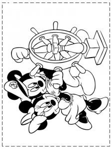 Mickey Mouse coloring page 37 - Free printable