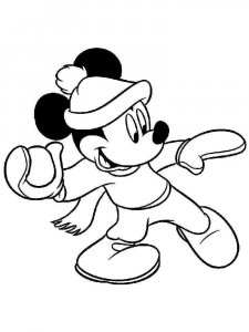 Mickey Mouse coloring page 43 - Free printable