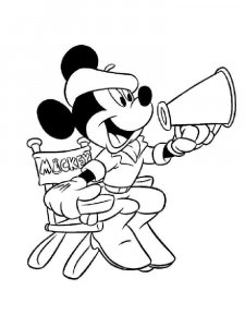 Mickey Mouse coloring page 44 - Free printable