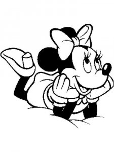Mickey Mouse coloring page 6 - Free printable