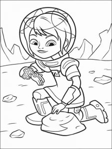 Miles from Tomorrowland coloring page 1 - Free printable