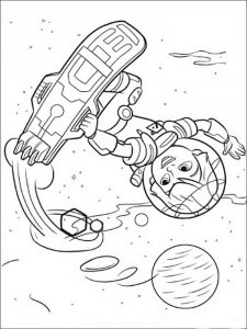 Miles from Tomorrowland coloring page 10 - Free printable