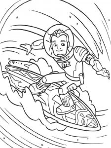 Miles from Tomorrowland coloring page 3 - Free printable