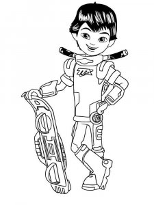 Miles from Tomorrowland coloring page 5 - Free printable