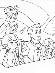 Miles from Tomorrowland coloring page 6 - Free printable