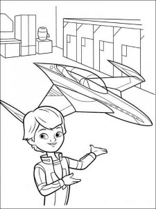 Miles from Tomorrowland coloring page 7 - Free printable
