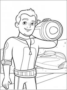 Miles from Tomorrowland coloring page 8 - Free printable