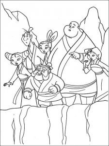 Mulan coloring page 18 - Free printable