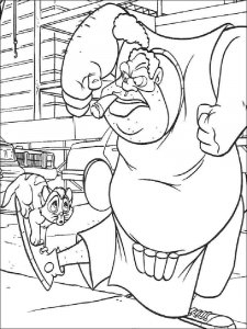 Oliver Company coloring page 13 - Free printable