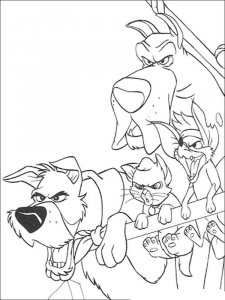 Oliver Company coloring page 17 - Free printable