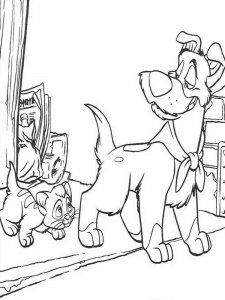 Oliver Company coloring page 2 - Free printable