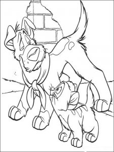 Oliver Company coloring page 6 - Free printable