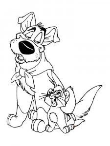 Oliver Company coloring page 7 - Free printable