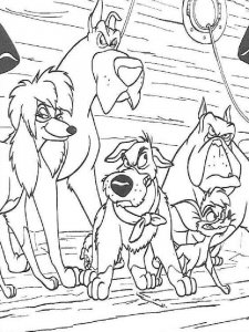 Oliver Company coloring page 8 - Free printable